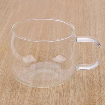 Heat Resistant 350ml Glass Tea Cup with Infuser
