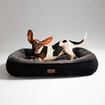 Canine Cloud 2.0 – Heavy‑Duty Plush Bed for Big Dogs (Machine Washable)