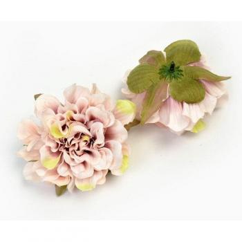 Paquet 2 Têtes de Fleur 9cm – Coffret Décoratif