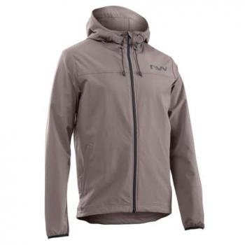 Northwave Rampage, Herren, Velojacke, Rampage Lightshell Jacket (L), Braun, L
