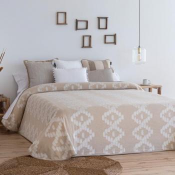 Reversible Jacquard Summer Paula 150 cm, Beige