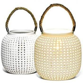 Glow-In-The-Dark White Lantern