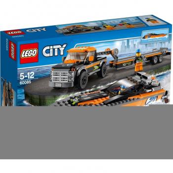 Treno di Trasporto Motoscafo 4x4 LEGO City 60085