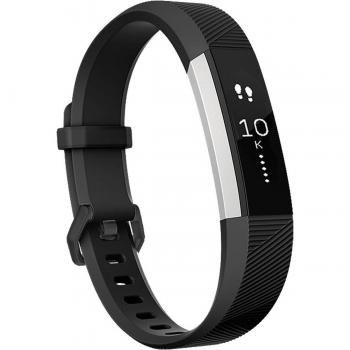Bracelet HUMENN pour Fitbit Alta/Fitbit Alta HR/Fitbit Alta Ace, Bande de Remplacement TPU Réglable Noir