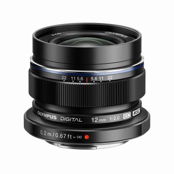 Olympus M. Zuiko Digital ED 12mm f/2.0 Lens for Micro 4/3 Cameras