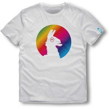 Fortnite Llama T-Shirt voor Kinderen Wit Grijs