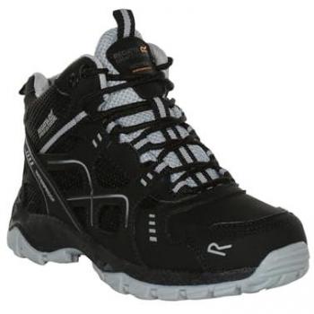 Regatta Unisex Kids Vendeavour Hiking Boots Black Light Steel Size 1