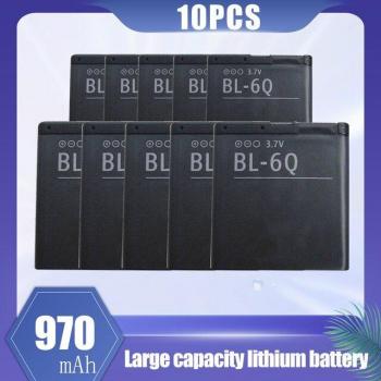 970mAh BL-6Q Lithium Polymer Battery for Nokia Phones