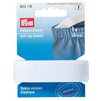 SoftTop Prym Elastic Strip – White, 1 Meter