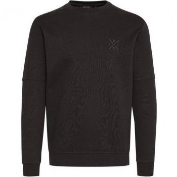 Indicode Sweatshirt Pullover „IDAlbix“ – Trendige schwarze Version
