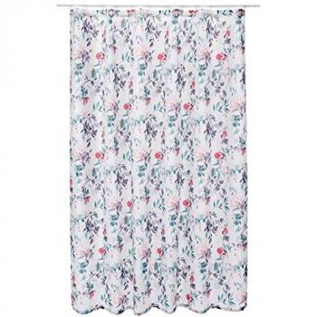 Rideau de douche polyester JINZO 180x200 cm motif fleuri Spirella