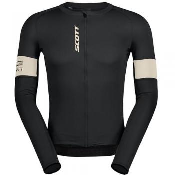 Scott Endurance Pro Herren Langarmtrikot in Schwarz-Weiß