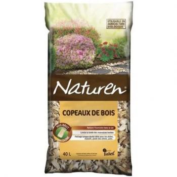 Paillage de copeaux de bois 40L