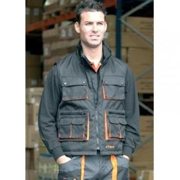 Multibolsillos Chaleco Juba 837 Negro Talla L