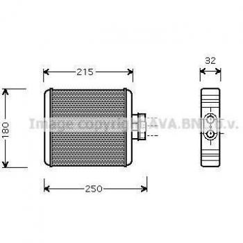Radiateur de chauffage AVA VN6196