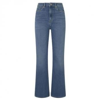 Slim‑Fit Denim von Pepe Jeans: FLARE HW – Größe 28, 34″ Länge, Blau (medium used) – Damenmodell