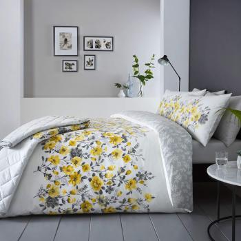 Ochre Easy Care Single Duvet Cover by Gabriella