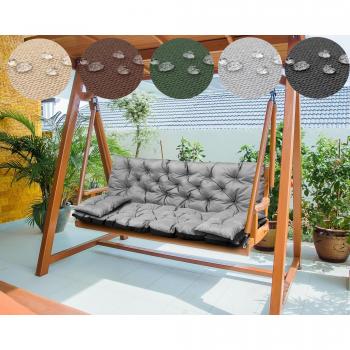 Coque Impermeable Gris Acorazado para Bancos y Columpios