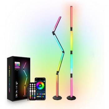 Éclairage de Sol Twinbasto Noir avec Télécommande