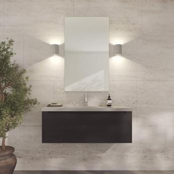 Quadratischer Wandspiegel LOEVSCHALL Refine