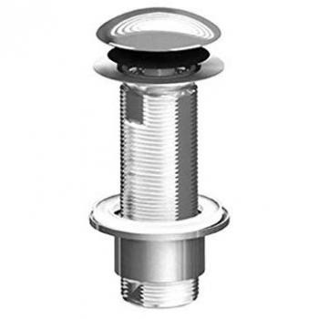 Piletta Click-Clack per Lavabo in Inox con Sifone ABS