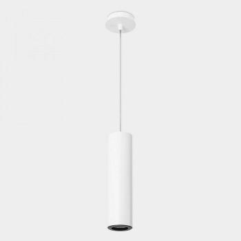 Lampada a sospensione Pipe in metallo oro GU10