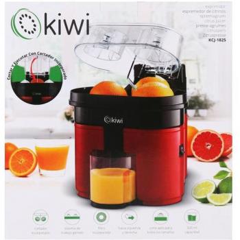 Maxhome-Kiwi Exprimidor Eléctrico Doble de Cítricos 500ml 90W