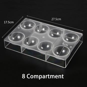 Chocolate Moulds 3D Half Sphere Ball Shape