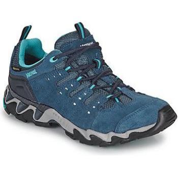 Navy/Turquoise Meindl Portland Lady GTX Walking Boots for Women's, Size UK 4