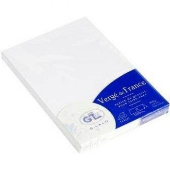 Gevouwen vergé papier G.Lalo (x25)