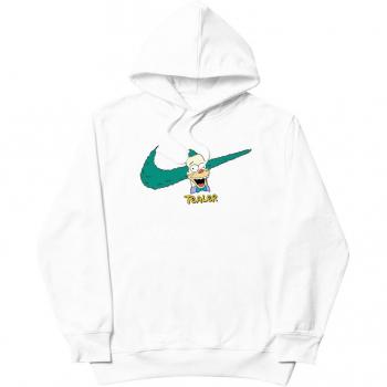 Tealer SC-Swoosh Hoodie Unisex Weiß Größe S