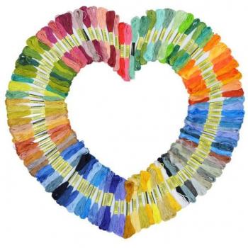 DIY Multicolor Embroidery Thread Pack
