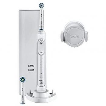Oral-B Genius 10100S Electric Toothbrush White Powered By Braun, Lithium-Ion (Li-Ion)