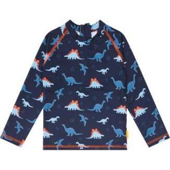 Steiff Maglia Blu Dinosauri a Maniche Lunghe UV
