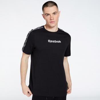 Maglietta Reebok Uomo Nero Taglia Media