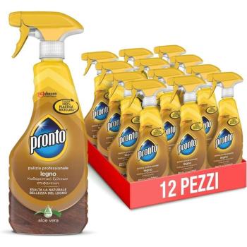Naturale Legno Trigger – Pacco 12 pezzi, fragranza aloe 500 ml