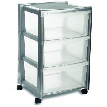 Cassettiere Libera 3 cassetti, 40 x 40 x 63 cm