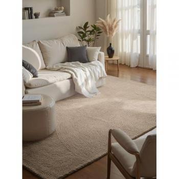Scandinavian Style Eleni Wool Rug (Hand‑Tufted) – Beige, 160 × 230 cm – THE RUGS