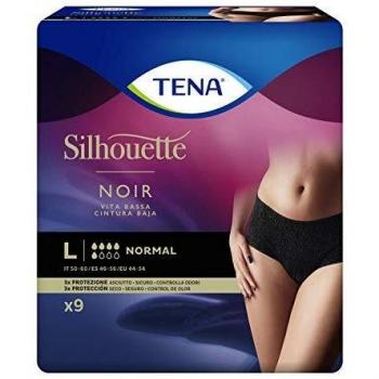 Tena Silhouette Noir Taille Basse T T G