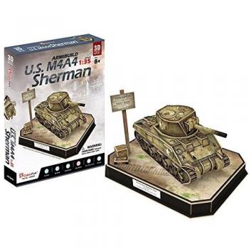 ArmiBuild Tanque Sherman M4A4 en Puzzle 3D