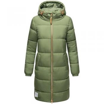 MARIKOO Damen Steppjacke warm und stylish