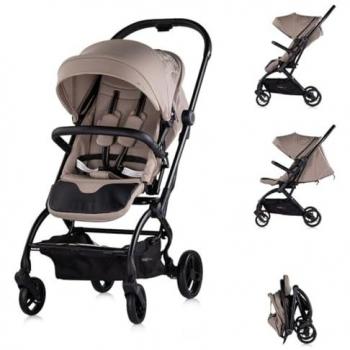 Chipolino Allround-Kinderwagen Revolut, EVA-Reifen beige