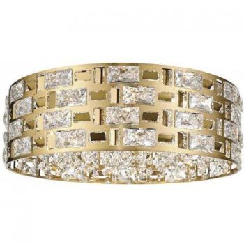 Oro Filo 6 Luci Plafoniera Impex Lola