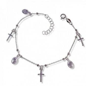 Pulsera de Plata 925m “Cadenas de Ángeles” – Concretada en 17 cm