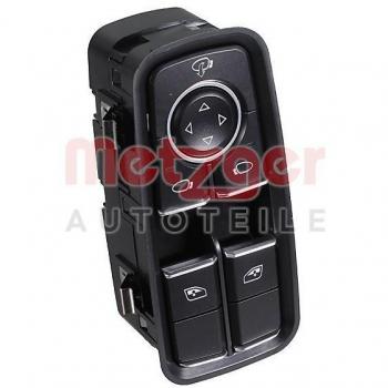Porsche 718/911 Fensterheber-Schalter, METZGER 09161183