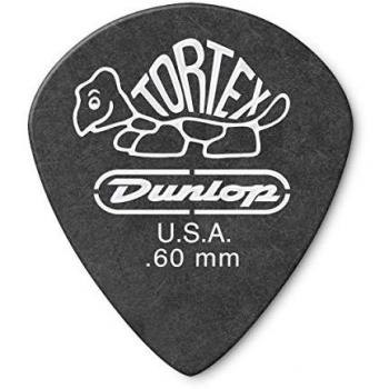 Dunlop Tortex Pitch Black Jazz III Picks 0.60mm