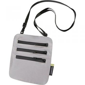 Cocoon Silk Väska – Secret Neck Wallet, Braun, 17 × 14,5 cm, Reisezubehör