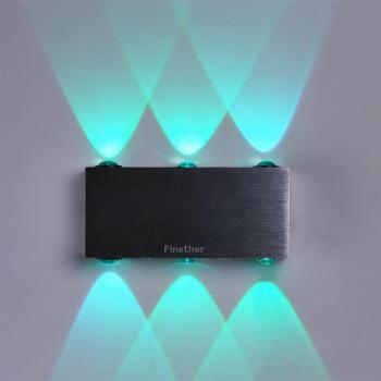 Finether Dual‑LED Wandleuchte 18 W „MoodControl“ – Fernbedienungs‑Modus