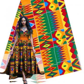 Patchwork Ankara Fabric for Wedding Attire