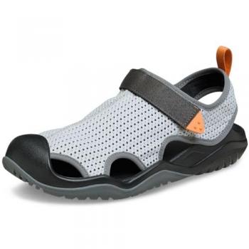 Grau Mesh Deck Sandalen Swiftwater™ von Crocs